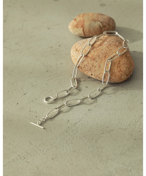 TODAYFUL（トゥデイフル）の「オーバーチェーンネックレス(SIlver925）（ネックレス・レディース・シルバー・FREE）」の8枚目の写真