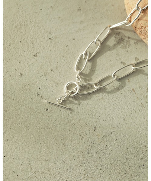 TODAYFUL（トゥデイフル）の「オーバーチェーンネックレス(SIlver925）（ネックレス・レディース・シルバー・FREE）」の7枚目の写真