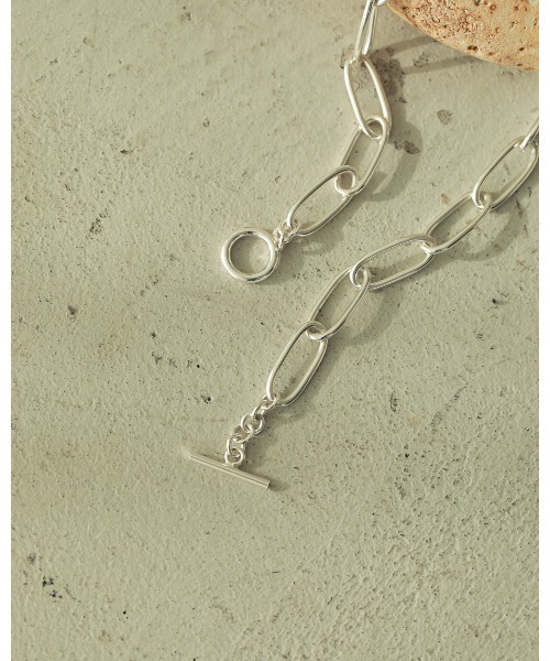 TODAYFUL（トゥデイフル）の「オーバーチェーンネックレス(SIlver925）（ネックレス・レディース・シルバー・FREE）」の3枚目の写真