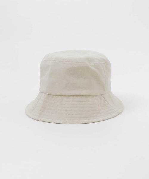 SENSE OF PLACE by URBAN RESEARCH（センスオブプレイスバイアーバンリサーチ）の「リネンライクバケットハット（ハット・メンズ・ブラウン/チャコールグレー/アイボリー・ONE）」の10枚目の写真