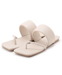 AG by aquagirl | ◆スクエアフラットトングサンダル(サンダル)