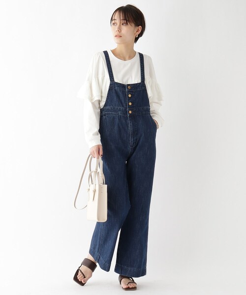 AG by aquagirl（エージーバイアクアガール）の「◆スクエアフラットトングサンダル（サンダル・レディース・オフホワイト/ブラック/ダークブラウン・02/03）」の5枚目の写真