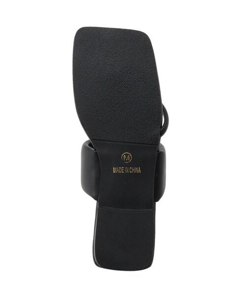 AG by aquagirl（エージーバイアクアガール）の「◆スクエアフラットトングサンダル（サンダル・レディース・オフホワイト/ブラック/ダークブラウン・02/03）」の11枚目の写真