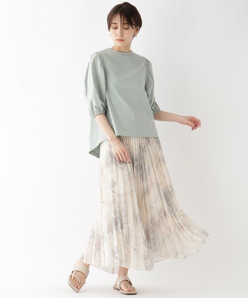 AG by aquagirl（エージーバイアクアガール）の「◆スクエアフラットトングサンダル（サンダル・レディース・オフホワイト/ブラック/ダークブラウン・02/03）」の14枚目の写真