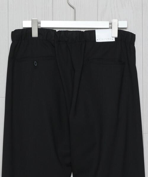 Caruso（カルーゾ）の「＜CARUSO＞TROUSERS/パンツ（その他パンツ・メンズ・ブラック・44/46/48）」の10枚目の写真