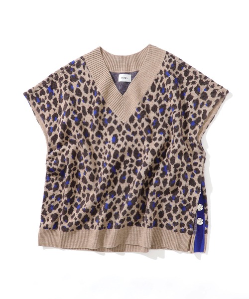 no.(ナンバー)の「【no.】LEO KNIT VEST(ベスト・メンズ・ベージュ/グレー・FREE)」の5枚目の写真