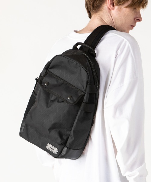 rehacer(レアセル)の「rehcaer : X-PAC One Shoulder Bag Made in Japan / X-PAC ワンショルダーバッグ メイドインジャパン(ショルダーバッグ・メンズ・ブラック・FREE)」の8枚目の写真