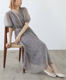 RAY CASSIN | パフシアードッキングワンピース(ワンピース)