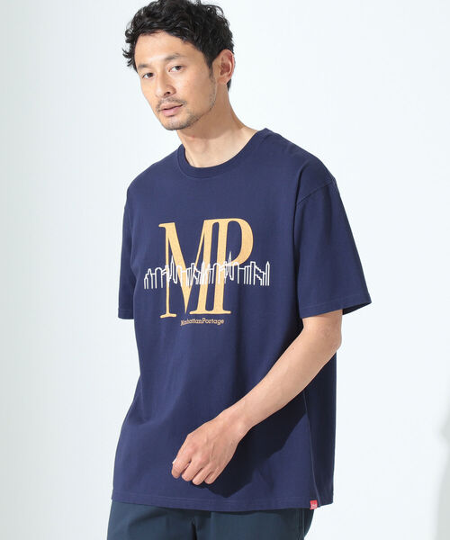 Manhattan Portage / ロゴプリント クルーネックTシャツ（Tシャツ/カットソー）｜B:MING by BEAMS（ビーミングバイビームス）