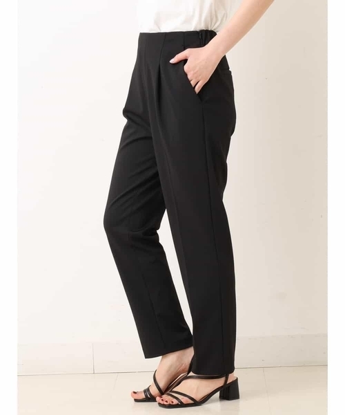 a.v.v(アーヴェヴェ)の「【ハイストレッチ】テーパードパンツ(スラックス・レディース・ミント/ホワイト/ブラック・34/36/40/42/38)」の3枚目の写真