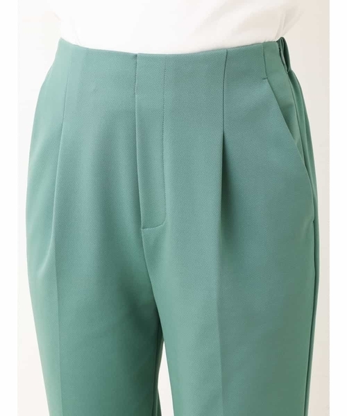 a.v.v(アーヴェヴェ)の「【ハイストレッチ】テーパードパンツ(スラックス・レディース・ミント/ホワイト/ブラック・34/36/40/42/38)」の14枚目の写真
