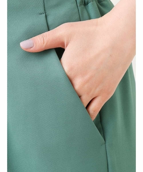 a.v.v(アーヴェヴェ)の「【ハイストレッチ】テーパードパンツ(スラックス・レディース・ミント/ホワイト/ブラック・34/36/40/42/38)」の15枚目の写真