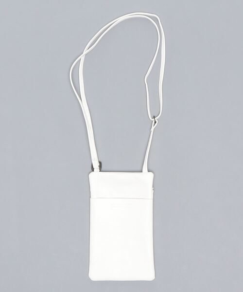 BICASH(ビカーシ)の「【BICASH/ビカーシ】レザーミニショルダーバッグ/#B857(ショルダーバッグ・レディース・ホワイト/シルバー/ブラック/ダークブラウン・FREE)」の1枚目の写真