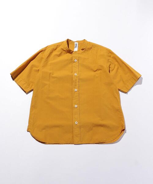 MHL.(エムエイチエル)の「<MHL.> NC POPLIN SHT/シャツ(シャツ/ブラウス・メンズ・ダークグレー/ホワイト/マスタード・LARGE/MEDIUM)」の3枚目の写真
