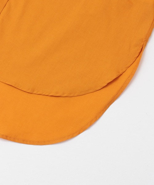 KBF(ケイビーエフ)の「2WAYマントブラウス(シャツ/ブラウス・レディース・ブラック/オフホワイト/オレンジ・ONE)」の11枚目の写真