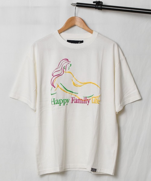 THE Nookie(ザヌーキー)の「/THE nookie/NUDE T-SH(Tシャツ/カットソー・メンズ・マスタード/ホワイト/ブラック・FREE)」の1枚目の写真