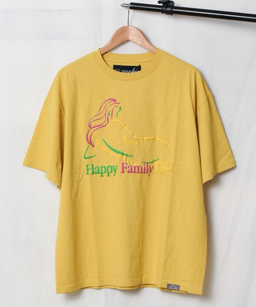THE Nookie(ザヌーキー)の「/THE nookie/NUDE T-SH(Tシャツ/カットソー・メンズ・マスタード/ホワイト/ブラック・FREE)」の3枚目の写真