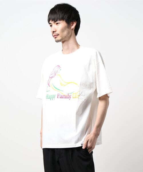 THE Nookie(ザヌーキー)の「/THE nookie/NUDE T-SH(Tシャツ/カットソー・メンズ・マスタード/ホワイト/ブラック・FREE)」の17枚目の写真