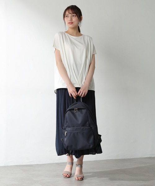 Honeys(ハニーズ)の「機能性リュック(バックパック/リュック・レディース・ネイビー/ブラック・FREE)」の7枚目の写真