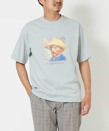 a.v.v | 【夏に嬉しい接触冷感】プリントTシャツ ゴッホ 「自画像」[WEB限定サイズ](Tシャツ/カットソー)