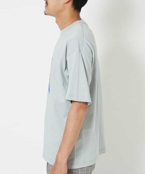 a.v.v（アーヴェヴェ）の「【接触冷感】プリントTシャツ ゴッホ 「自画像」[WEB限定サイズ]（Tシャツ/カットソー・メンズ・ホワイト/ライトブルー・46/48/52/44/50）」の9枚目の写真