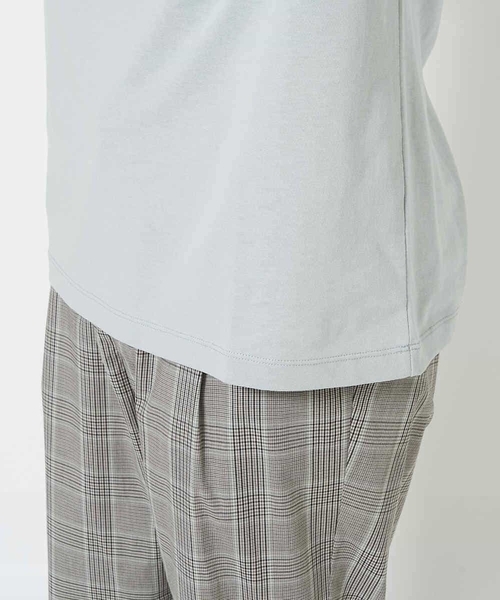 a.v.v（アーヴェヴェ）の「【接触冷感】プリントTシャツ ゴッホ 「自画像」[WEB限定サイズ]（Tシャツ/カットソー・メンズ・ホワイト/ライトブルー・46/48/52/44/50）」の14枚目の写真