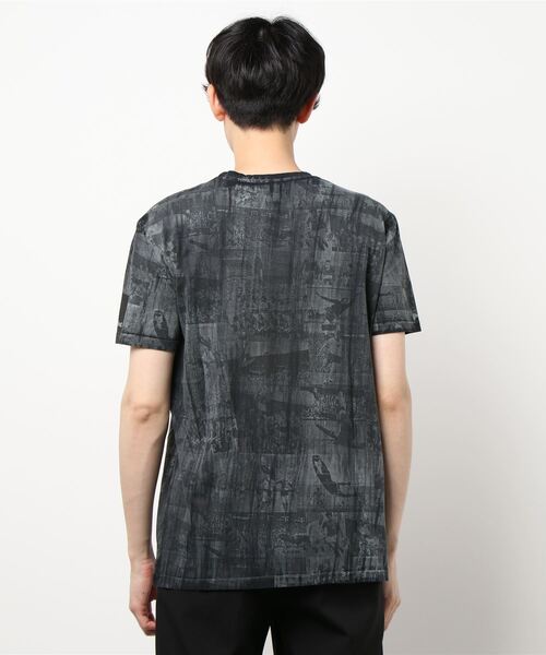Desigual(デシグアル)の「メンズ Tシャツ半袖 JUALIAN(Tシャツ/カットソー・メンズ・ブラック・M/S/L/2L/3L)」の3枚目の写真