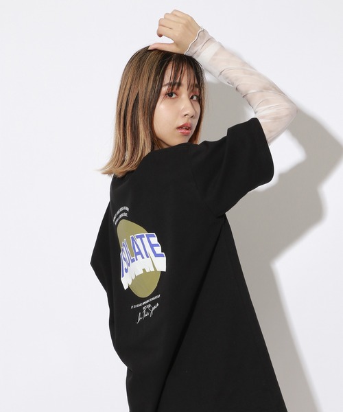 PBLIM(ページボーイリム)の「【PAGEBOYLIM】サークルロゴTシャツ(Tシャツ/カットソー・レディース・ブラック/オフホワイト・MEDIUM/LARGE)」の11枚目の写真