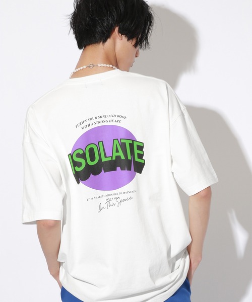 PBLIM(ページボーイリム)の「【PAGEBOYLIM】サークルロゴTシャツ(Tシャツ/カットソー・レディース・ブラック/オフホワイト・MEDIUM/LARGE)」の4枚目の写真