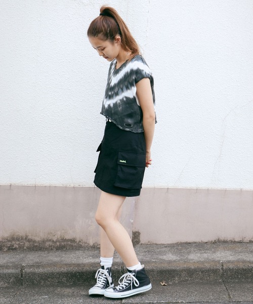 X-girl（エックスガール）の「TIE-DYE KNIT VEST（ベスト）」 - WEAR