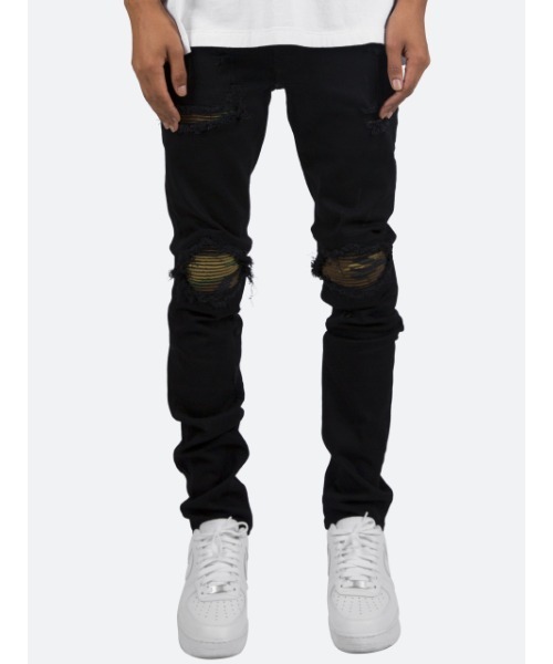mnml（ミニマル）の「mnml/ミニマル/蛇腹パンツ/X204 STRETCH DENIM
