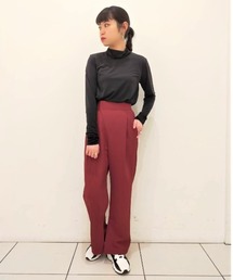 DROIT BELLO | DROIT BELLO（ドロイトベロ）HWセンタープレスパンツ(その他パンツ)