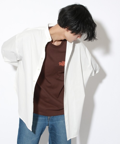 PBLIM（ページボーイリム）の「【PAGEBOYLIM】バンドカラーシャツ（シャツ/ブラウス・レディース・オフホワイト/ベージュ/ブルー・MEDIUM/LARGE）」の22枚目の写真