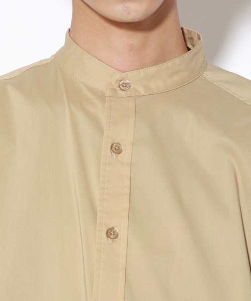 PBLIM（ページボーイリム）の「【PAGEBOYLIM】バンドカラーシャツ（シャツ/ブラウス・レディース・オフホワイト/ベージュ/ブルー・MEDIUM/LARGE）」の17枚目の写真