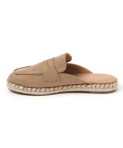 BAYFLOW（ベイフロー）の「ローファーミュール（その他シューズ・レディース・グレー/ライトベージュ・MEDIUM/LARGE）」の6枚目の写真