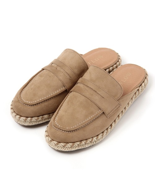 BAYFLOW（ベイフロー）の「ローファーミュール（その他シューズ・レディース・グレー/ライトベージュ・MEDIUM/LARGE）」の15枚目の写真