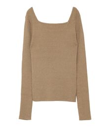 LAGUNAMOON | スリットボタンメランジニットプルオーバー(ニット/セーター)