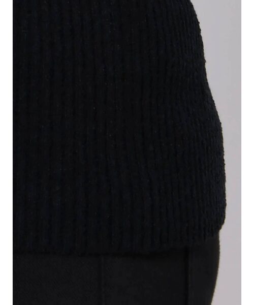 LAGUNAMOON（ラグナムーン）の「スリットボタンメランジニットプルオーバー（ニット/セーター・レディース・グレー/ブラック/モカ・FREE）」の10枚目の写真