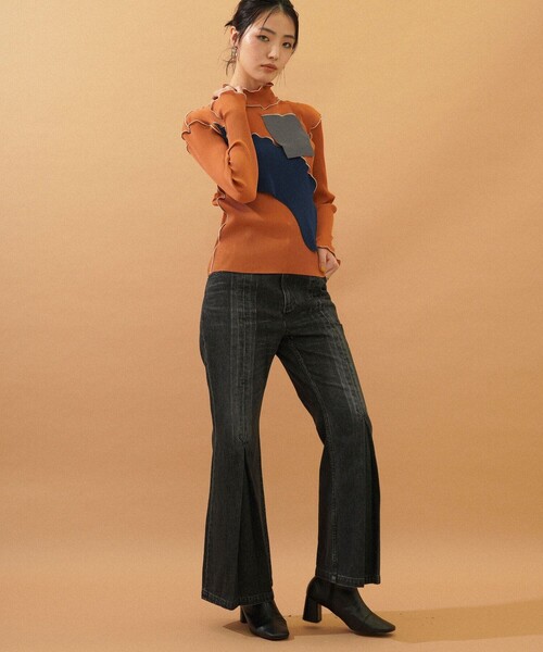 kotohayokozawa(コトハヨコザワ)】ロングスリーブハイネックトップス