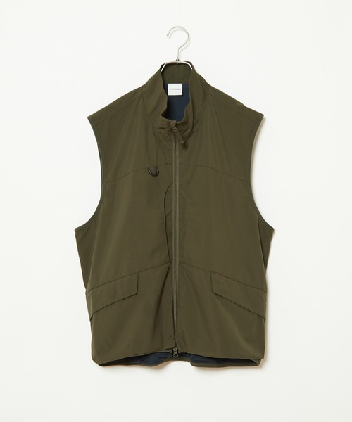 CIAOPANIC（チャオパニック）の「■スタンドネックルーズフィッシングベスト（ベスト・メンズ・ブラック/オリーブ・MEDIUM/LARGE）」の20枚目の写真