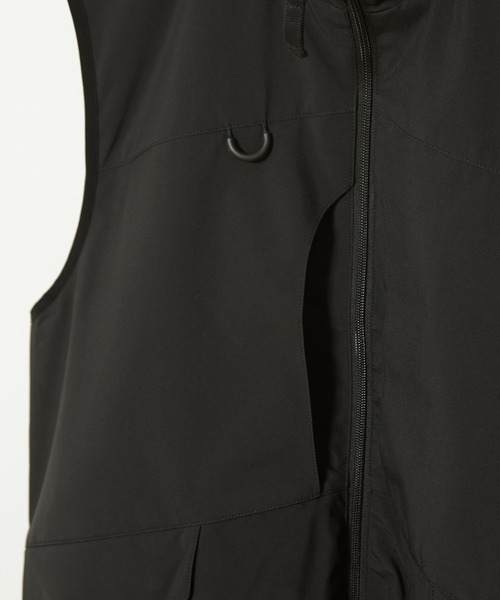 CIAOPANIC（チャオパニック）の「■スタンドネックルーズフィッシングベスト（ベスト・メンズ・ブラック/オリーブ・MEDIUM/LARGE）」の5枚目の写真