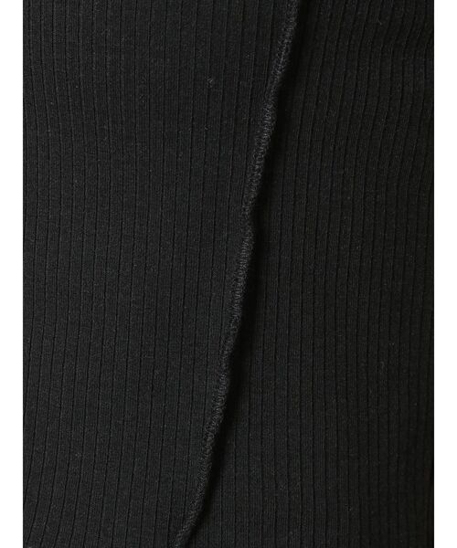 EMODA(エモダ)の「スイッチングリブトップ(Tシャツ/カットソー・レディース・ホワイト/ブラック/マスタード・FREE)」の19枚目の写真