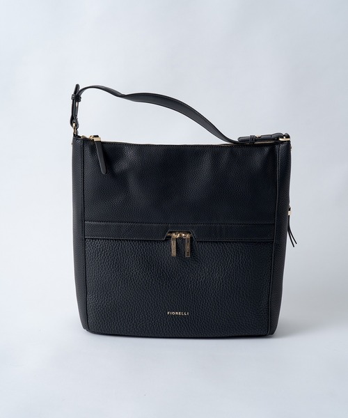 FIORELLI(フィオレッリ)の「【FIORELLI/フィオレッリ】A4ワンハンドルショルダーバッグ(トートバッグ・レディース・ブラック/グレー/ボルドー・FREE)」の2枚目の写真