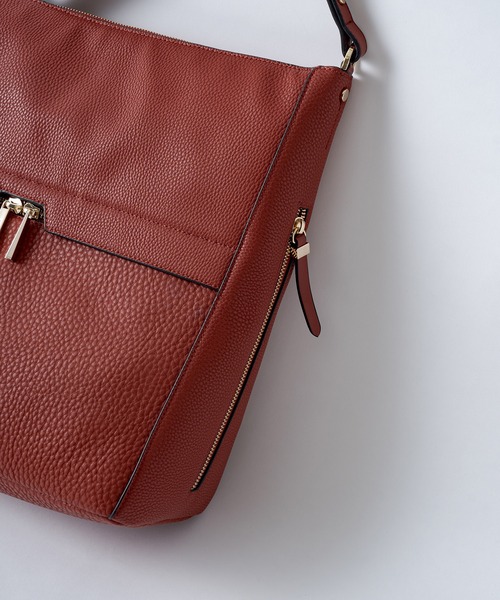 FIORELLI(フィオレッリ)の「【FIORELLI/フィオレッリ】A4ワンハンドルショルダーバッグ(トートバッグ・レディース・ブラック/グレー/ボルドー・FREE)」の11枚目の写真