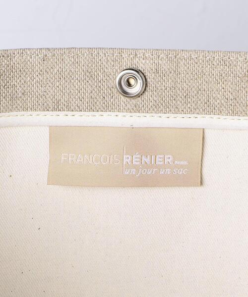 FRANCOIS RENIER(フランソワレニエ)の「<FRANCOIS RENIER(フランソワ レニエ)>LINOKO トートバッグ(トートバッグ・レディース・ベージュ・FREE)」の2枚目の写真