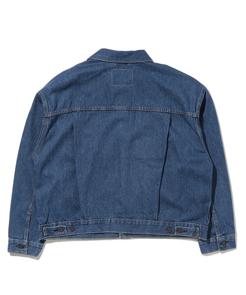 Levi’sダークブルー デニムジャケット Levi's（リーバイス）の「STAY LOOSE TYPE 1 THE VELVET GLOVE（デニム