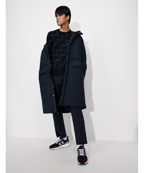 ARMANI EXCHANGE(アルマーニエクスチェンジ)の「【A|X アルマーニ エクスチェンジ】ドロストパンツ(スラックス・メンズ・ネイビー・32inch/30inch/33inch/31inch/36inch/29inch)」の4枚目の写真