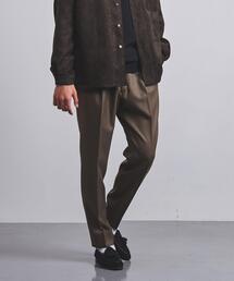 UNITED ARROWS | ＜UNITED ARROWS＞ ウールギャバジン ベーシックテーパード 1プリーツ(その他パンツ)