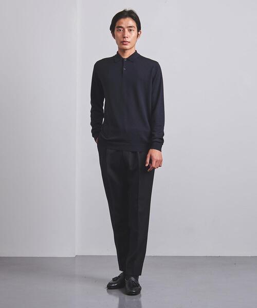 UNITED ARROWS（ユナイテッドアローズ）の「＜UNITED ARROWS＞ ウールギャバジン ベーシックテーパード 1プリーツ（その他パンツ・メンズ・ベージュ/ネイビー/モカ・S/M/L/XL）」の10枚目の写真