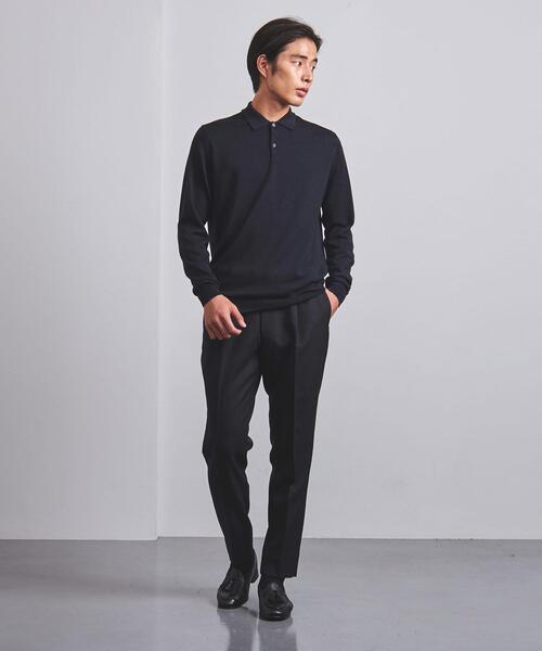 UNITED ARROWS（ユナイテッドアローズ）の「＜UNITED ARROWS＞ ウールギャバジン ベーシックテーパード 1プリーツ（その他パンツ・メンズ・ベージュ/ネイビー/モカ・S/M/L/XL）」の11枚目の写真
